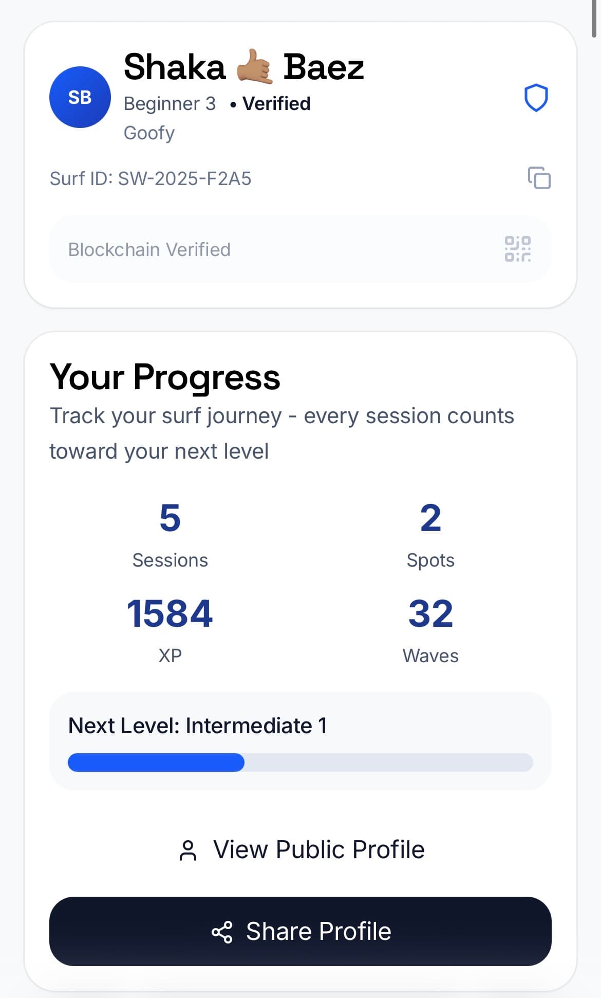 Surfer Worldwide platform screenshot (IMG_2141)