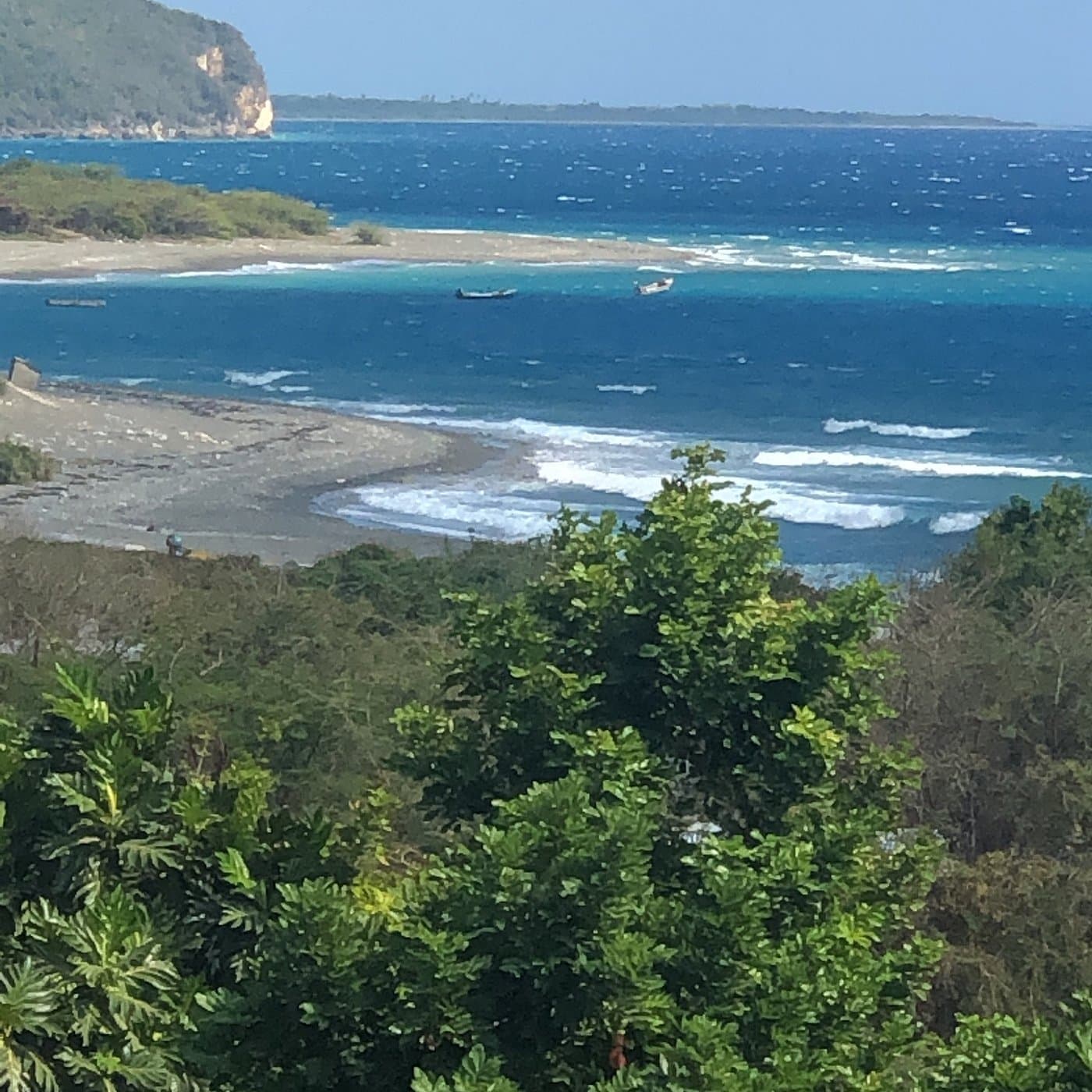 Surfing at Bull Bay, St. Andrew, Jamaica