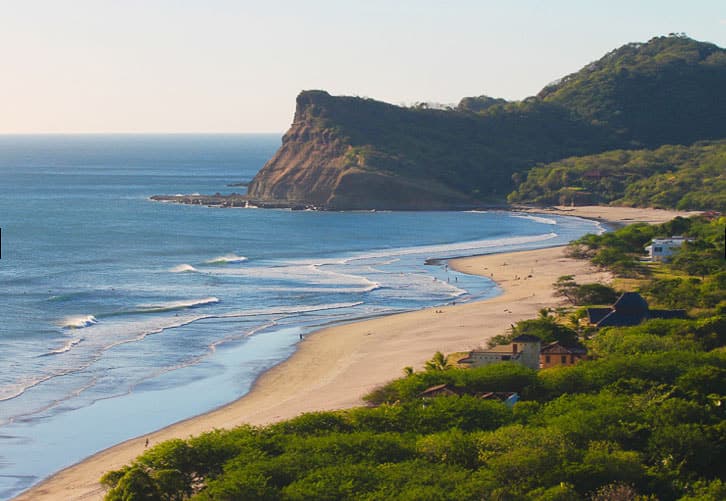 Surfing at Playa Colorado, Rivas, Nicaragua
