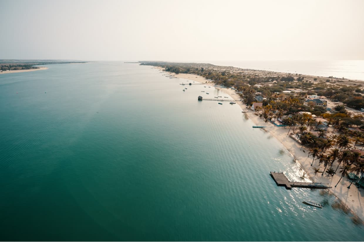 Surfing at Ilha do Mussulo, Luanda, Angola