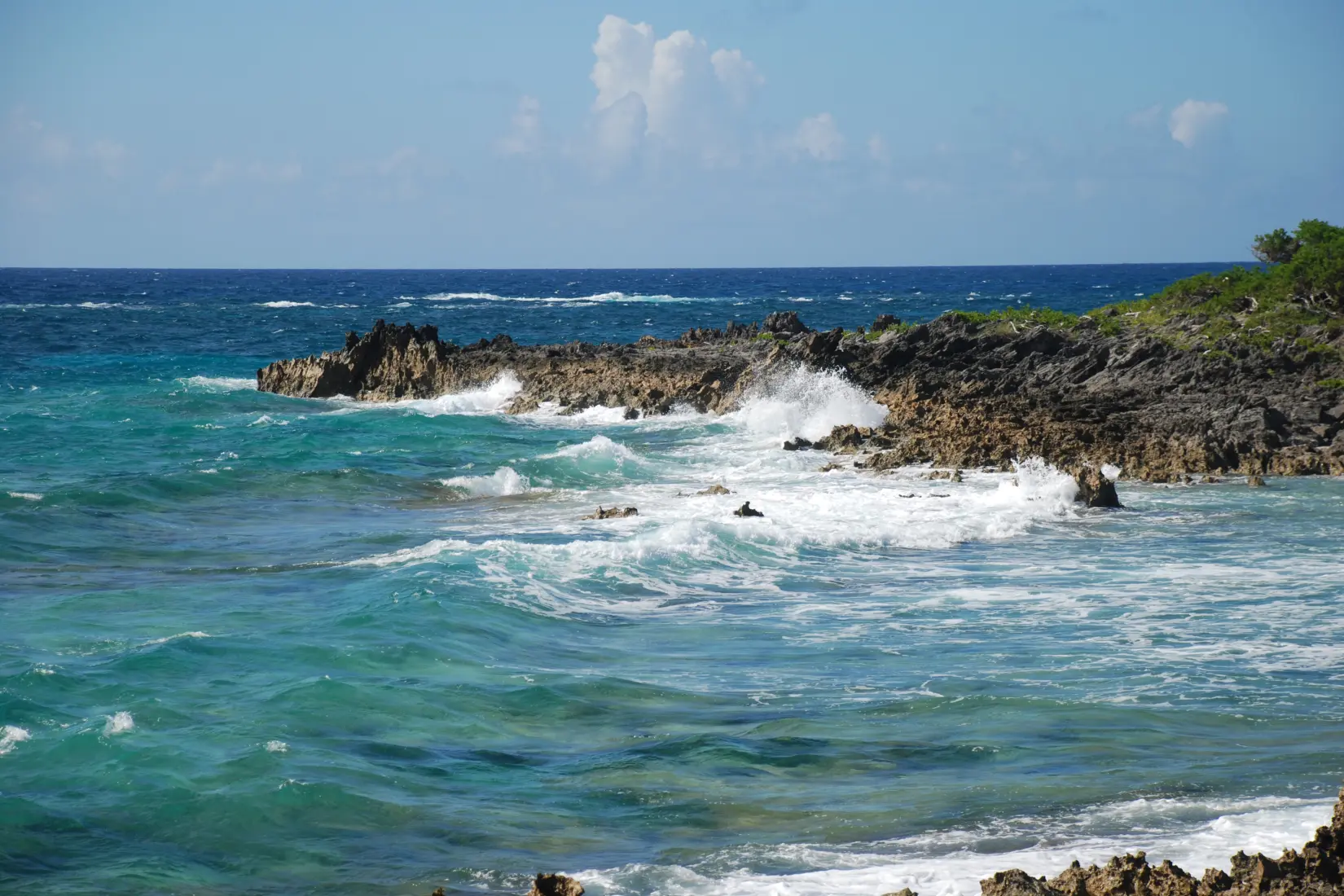 Surfing at John Smith’s Bay, Smith’s, Bermuda