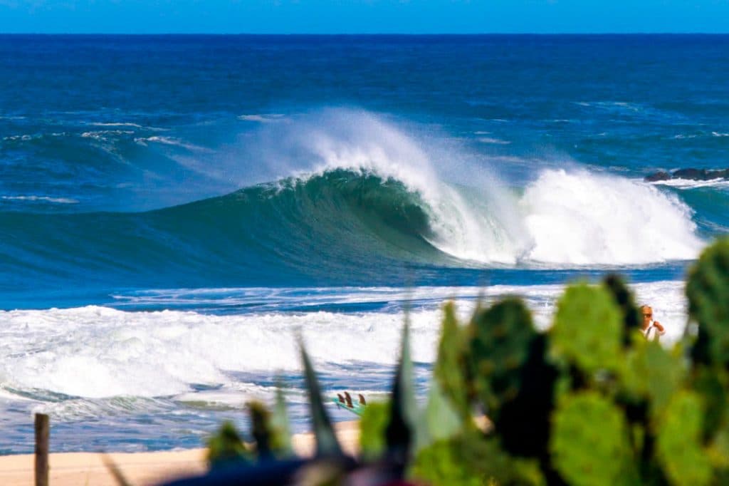 Surfing at Saquarema (Itaúna), Rio de Janeiro, Brazil