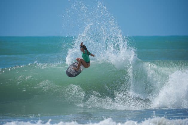 Surfing at Torres, Rio Grande do Sul, Brazil