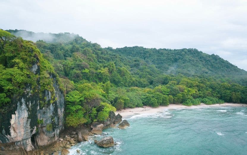 Surfing at Mal País, Mal País, Costa Rica