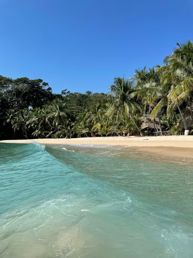 Surfing at Tela, Atlántida, Honduras
