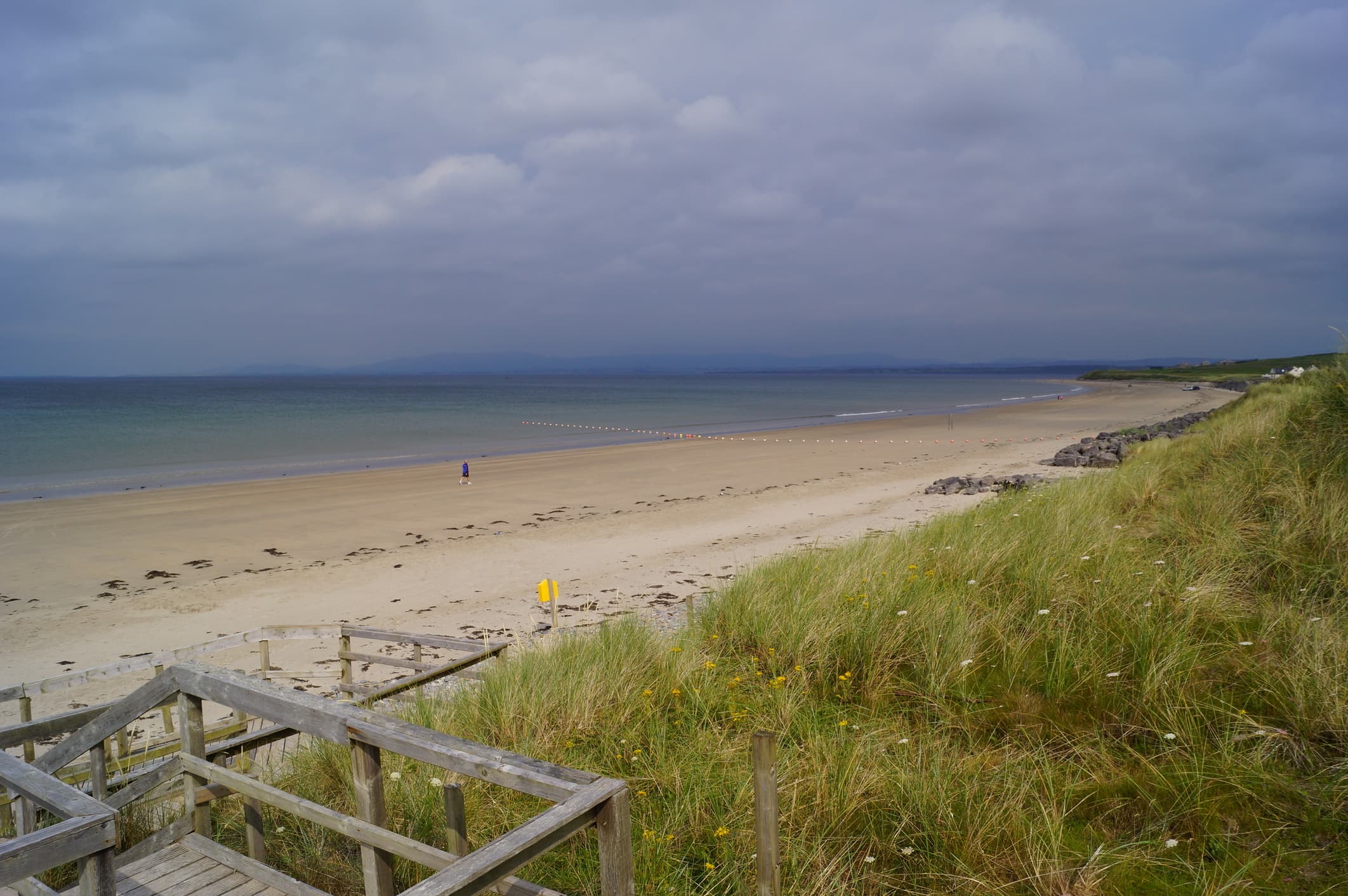 Surfing at Rossnowlagh, Donegal, Ireland