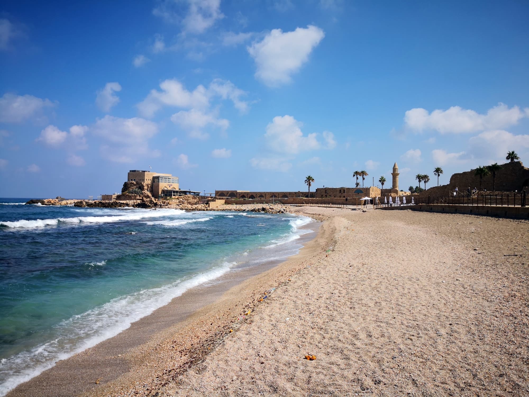 Surfing at Sdot Yam (Caesarea), Caesarea, Israel