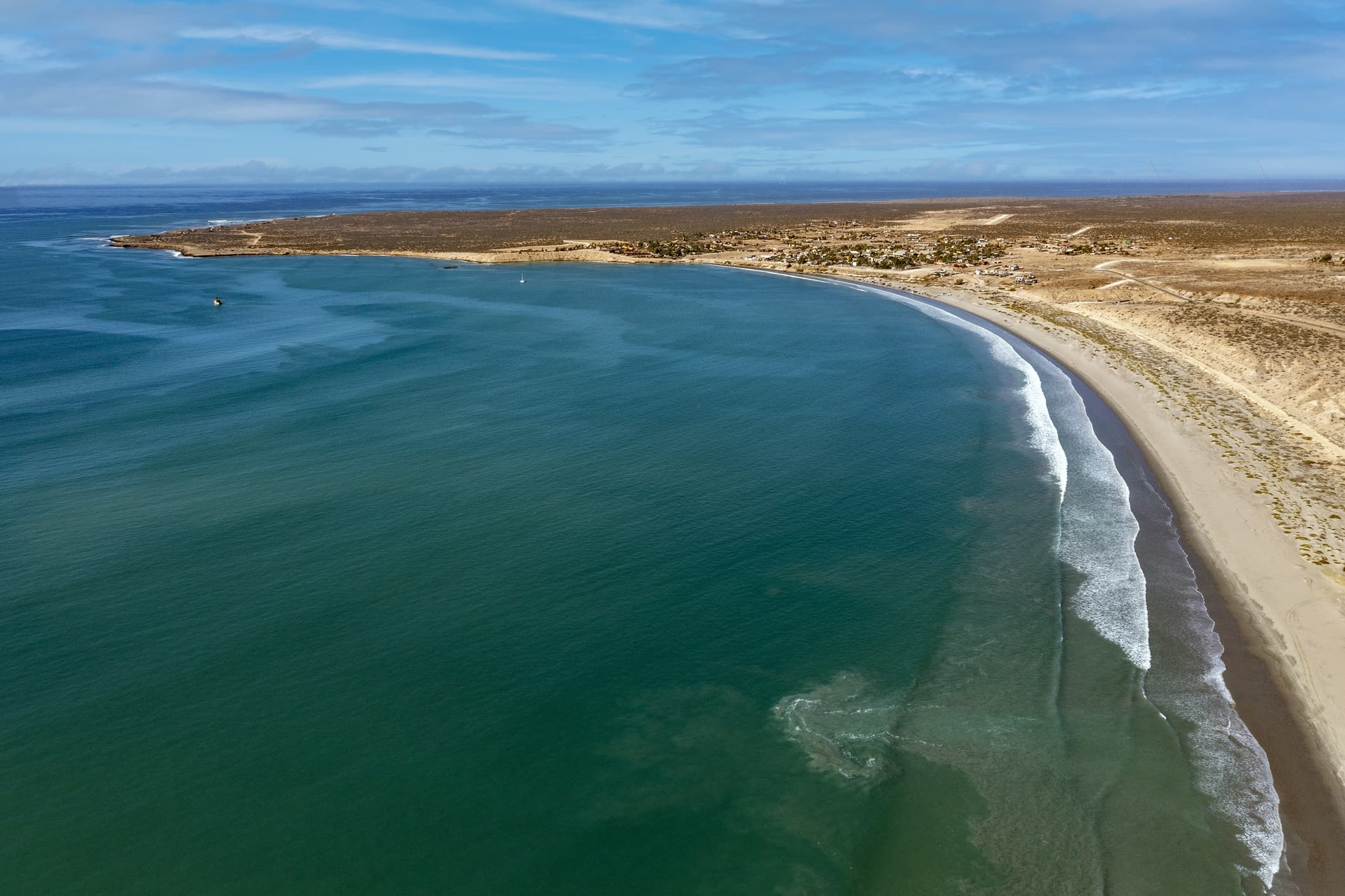 Surfing at Scorpion Bay (San Juanico), BCS, Mexico