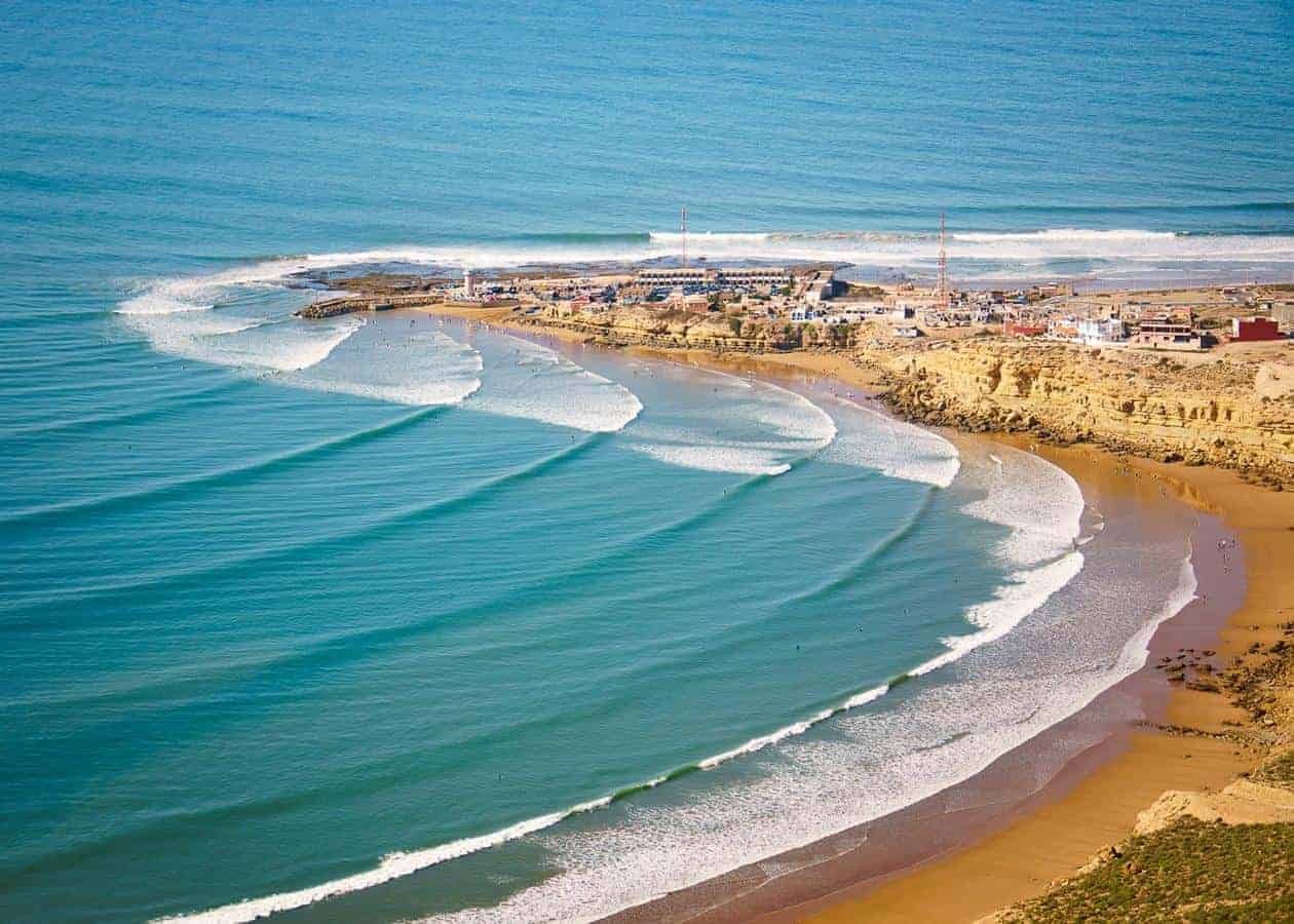 Surfing at Essaouira (Moulay Bouzerktoun), Essaouira, Morocco