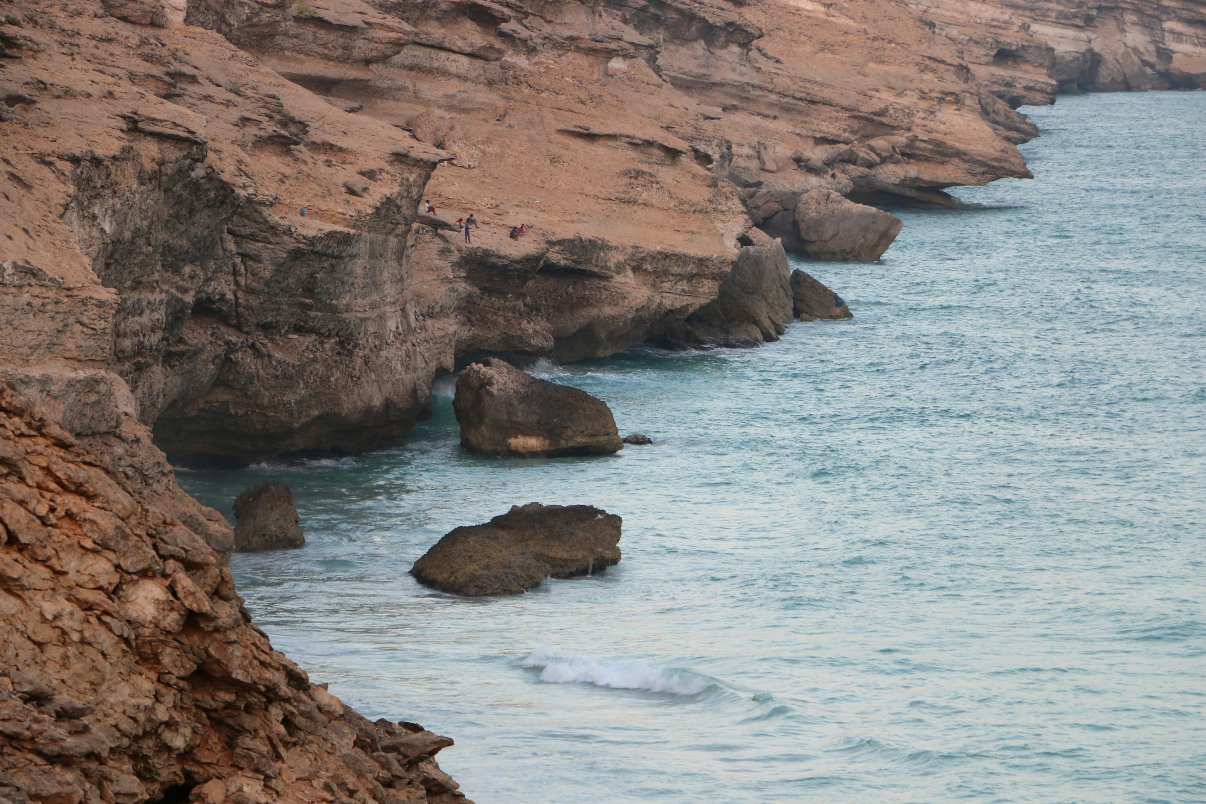 Surfing at Salalah (Al Mughsayl), Dhofar, Oman