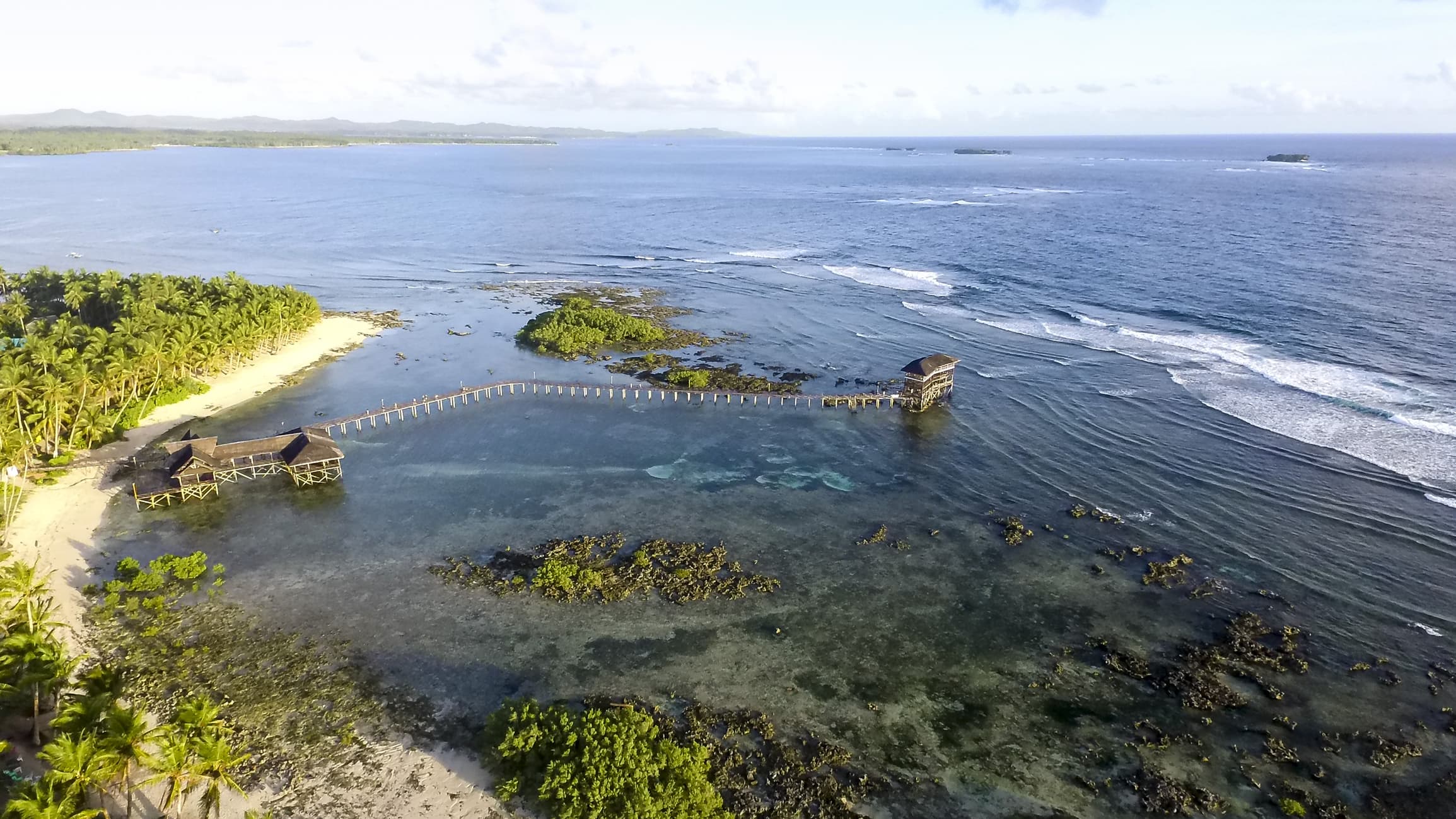 Surfing at General Luna, Siargao, Philippines