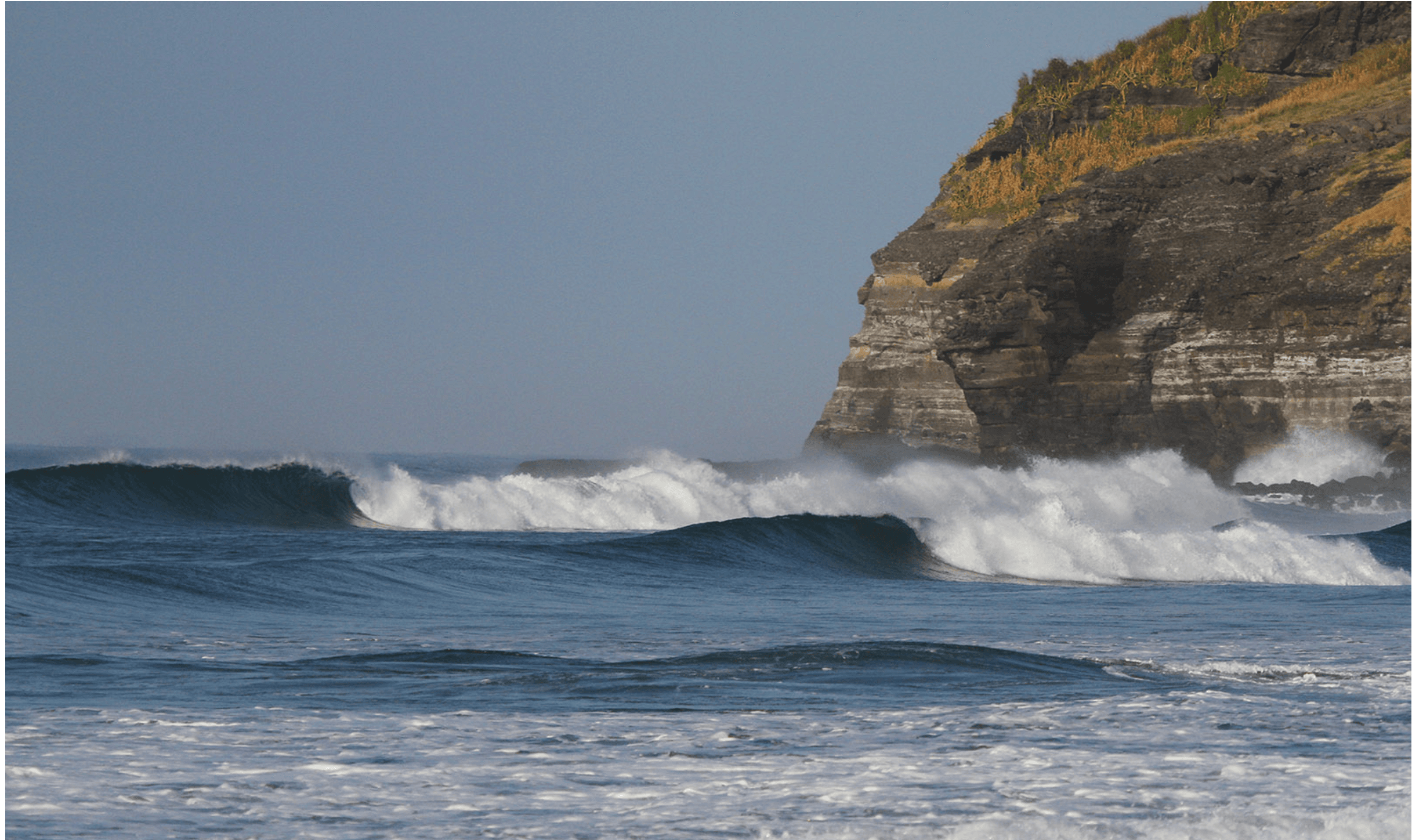 Surfing at Mizata, La Libertad, El Salvador