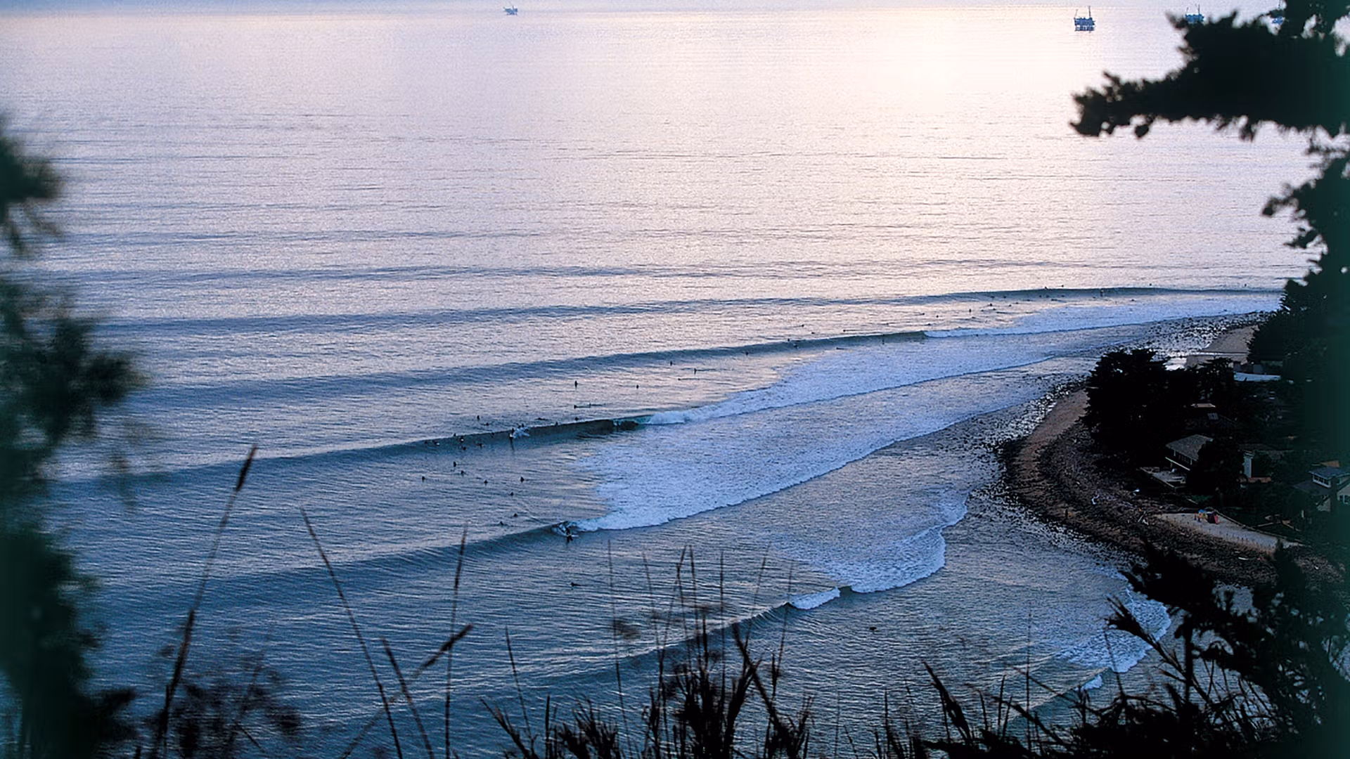 Surfing at Sunset Beach, Oahu (North Shore), USA