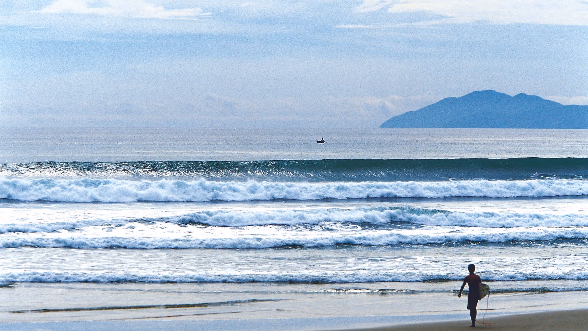 Surfing at Da Nang (My Khe Beach), Da Nang, Vietnam