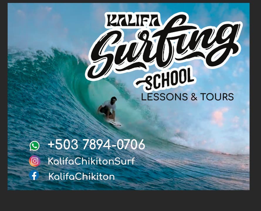 Surf lesson listing in El Tunco, photo 4